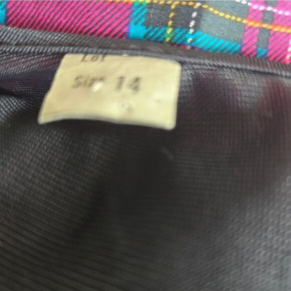 Vintage Black Satin Pleated Bottom Maxi Slip Dress - Picture 6 of 8